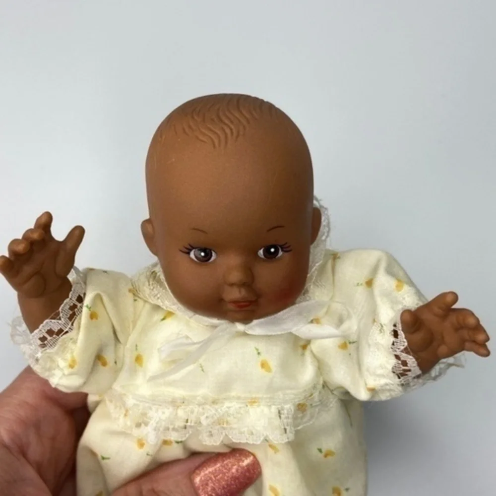 Vintage Baby Doll‎ Uneeda African American Mini 7 Inch Doll